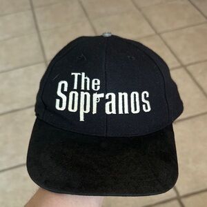 RARE Vintage 90's The Sopranos HBO Series Promo Crew Strapback Cap